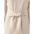 thumbnail image 6 of Textured Crew Neck Maxi Dress, 6 of 6