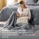thumbnail image 3 of Juego completo de edredón Bedsure, 5 piezas, ropa de cama bohemio gris oscuro, 3 of 9