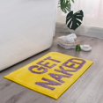 thumbnail image 1 of HAHDAXIA Get Naked Mat Bathroom Rugs - 17" x 24" Non Slip Absorbent Bath Rugs, Machine Washable Cute Small Bath Mats for Bathroom Shower Sink, Yellow, 1 of 7