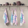 thumbnail image 4 of Coolnut Mandala Kitchen Towels, 18 x 28 Inch Super Soft and Absorbent Dish Cloths for Washing Dishes, 1 PCS Reusable Multi-Purpose Microfiber Hand Towels for Kitchen, 4 of 6