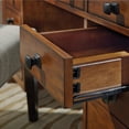 thumbnail image 3 of Homestyles Tahoe Brown Wood Pedestal Desk, 3 of 8