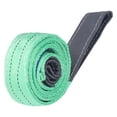 thumbnail image 1 of Flat Lifting Strap, 2m Length 50mm Width Crane Lifting Rope Polyester Fabric 2T Load Bearing Multi Layer Weaving Safe And Durable  For Port Transportation, 1 of 8