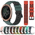 thumbnail image 3 of For Garmin Forerunner 645 Music 20mm Two-color Porous Silicone Watch Band, 3 of 4