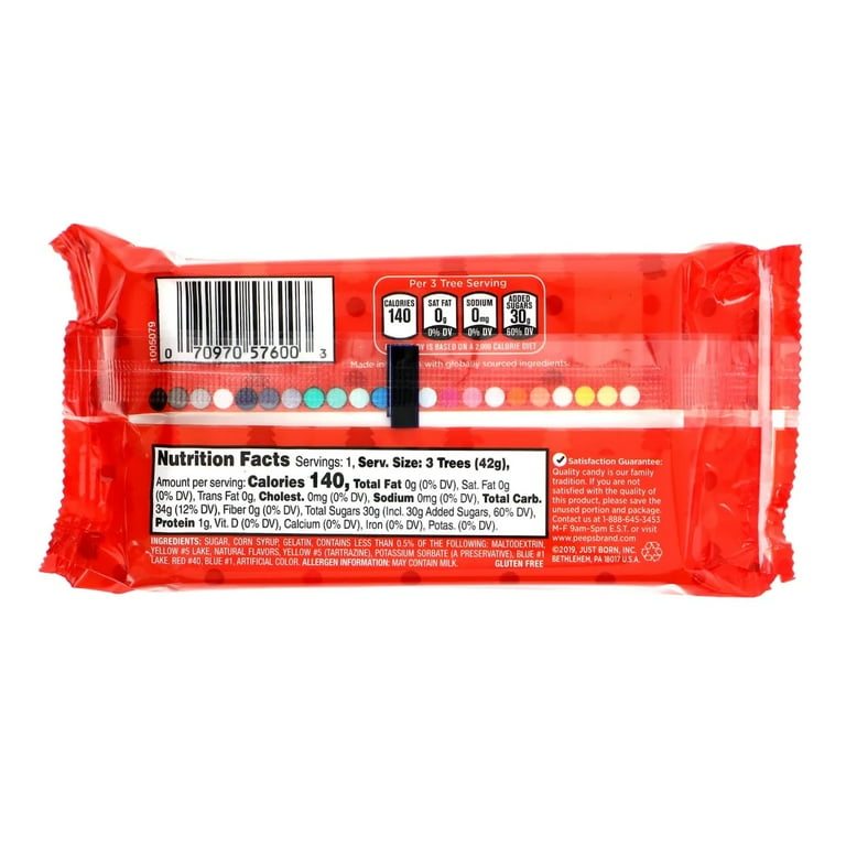 CGT Christmas Tree Peeps Marshmallow Candy Snack Gluten CGT Christmas Tree Peeps Marshmallow Candy Snack Gluten