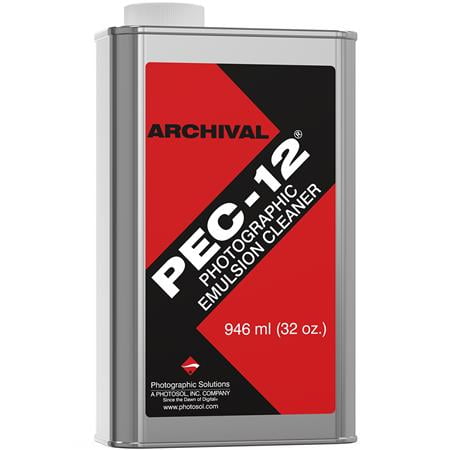 UPC: 0795122010128 | PEC-12 Photographic Emulsion Cleaner – Non-Water Based Stain  Grease  and Ink Remover from Emulsions and Bases for Cleaning Film  Photo Negatives  B&W Slide – Can (32oz)