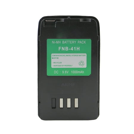9.6v 1000mAh NiMh Two-way Radio Battery for Yaesu Vertex FNB-41 FNB-41H FNB-42 FT-10 FT-10R FT-40 FT-40R FT-50 FT-50R VXA-100