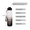 thumbnail image 2 of Botella De Agua 1 Litros a prueba de Fugas BLANCO-NEGRO, 2 of 5