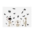 thumbnail image 2 of ShaoXinWan Halloween Static Window Clings, Spider Pumpkin Bat Castle Skeleton No-Glue Glass Decals, Reusable Decor For Household Window And Party Venue, 2 of 6