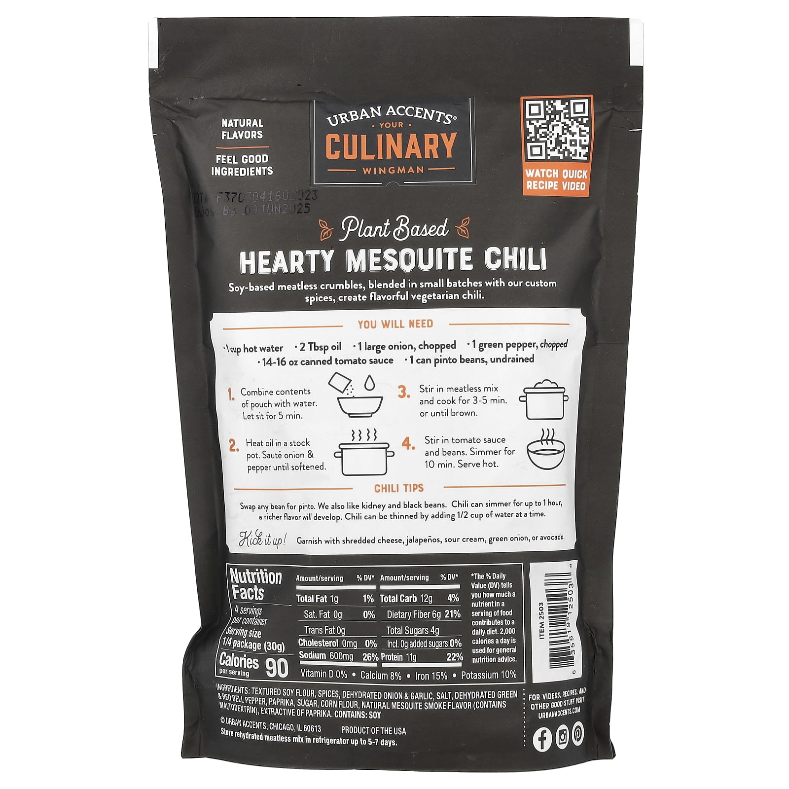 Plant Based Hearty Chili