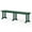 Dark Green, variant on WestinTrends HDPE Plastic Slatted Top Design and Easy Assembly Dining Trestle Bench Black