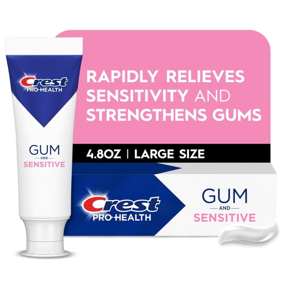 Crest Toothpaste, Pro-Health Gum & Sensitive Toothpaste 4.8 oz, Sensitivity Toothpaste