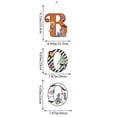 thumbnail image 4 of Hbdhejl Halloween Hanging Sign Halloween Hanging Door Sign Halloween Sign Door Decoration Halloween Wall Sign With Pumpkin Suitable For Halloween Home, 4 of 6