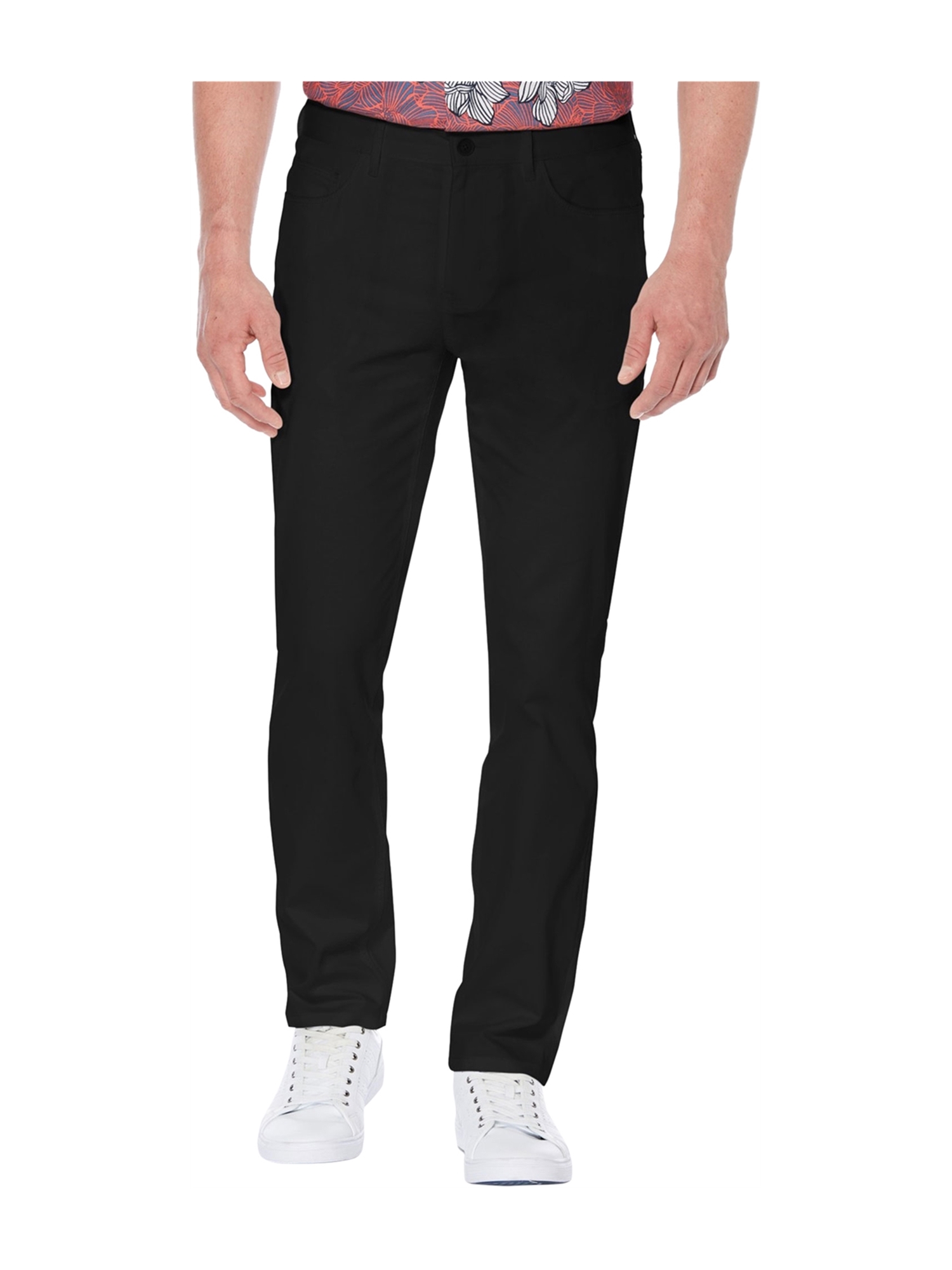 Perry Ellis Mens Stretch Casual Chino 