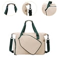 thumbnail image 6 of Baoblaze Pickleball Bag Bag Tote Travel Pouch Smooth Zipper Removable Adjustable Shoulder Light Khaki, 6 of 8