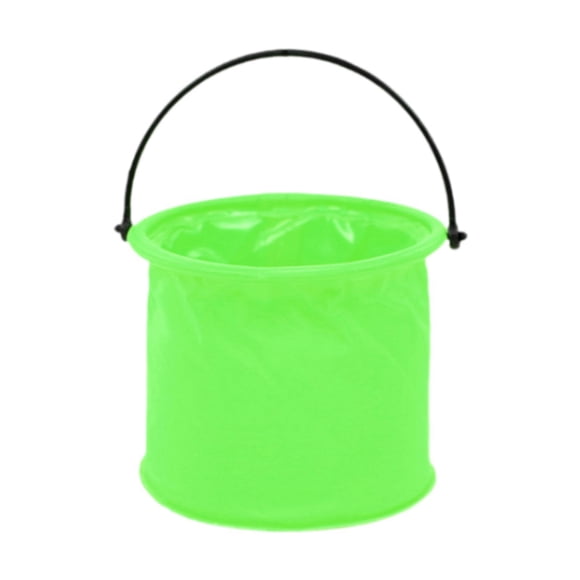 Cubo para lavar pinceles, cubo plegable, lavabo portátil para pinceles, lavabolígrafos Verde