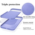 thumbnail image 4 of Compatible with Google Pixel 9 Pro XL Case Silicone Liquid Purple, Soft Smooth Touch Google Pixel 9 Pro XL Phone Case Silicone Shockproof Thin Cover (Purple), 4 of 14