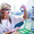 thumbnail image 2 of 3 Pieces Fridge Slice Box Microscope Slide Storage Rack Travel 20X16.2CM Green, 2 of 8