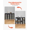 thumbnail image 5 of VEVOR Literature Organizer, 36 Compartments Office Mailbox with Adjustable Shelves, Wooden Mailbox Sorter Medium Density Fiberboard Office Home Classroom Storage for Files, Documents, Papers, Grey, 5 of 9