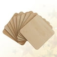 thumbnail image 3 of HEMOTON 80PC Khaki Square Shaped Wood Chips for DIY Crafts Decoration Synthetic Material Fun Art Projects 5CM, 3 of 6