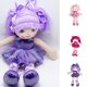 thumbnail image 4 of Juguete de peluche de baile de dibujos animados linda niña juguetes para niños niñas cumpleaños Navidad muñeca de peluche de los niños de regalo Eigraketly WJ3862-02B, 4 of 7