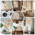 thumbnail image 6 of Ships Next Day Canvas Wall Art 10"x10",Vintage Botanical Wood Framed Canvas Print Painting,Red Spring Floral Botanical Farmhouse Ready to Hang Small Picture Wall Decor for Home Kitchen Nursery Office, 6 of 9