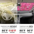 thumbnail image 4 of Cartoon Kirby Game Car Windshield Sunshade Umbrella Foldable Reflective Sun Visor Front Window Cover Protector Accessories, 4 of 7