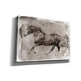 thumbnail image 2 of Epic Graffiti 'Brown Horse Running' by Irena Orlov, Canvas Wall Art, 16"x12", 2 of 3