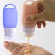 thumbnail image 4 of Naiovety 1 Uds botellas de cosméticos de viaje Gel de sílice Mini contenedor vacío Gel de ducha para el cuidado de la piel tarros de champú Almacenamiento y organización del hogar Azul 60ml Naiovety HA002266-08, 4 of 6