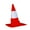 red white, variant on Funny Traffics Cone Hat for Adults Roadblocks Hat Winter Warm Caps Birthday Party Accessories Stage Performances Hat