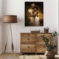 thumbnail image 7 of African Royalty Themed Wall Art Poster Majestic Couple with Lion Scene Decorative Print for Bedroom Living Room Home Decor Gift-, 7 of 7