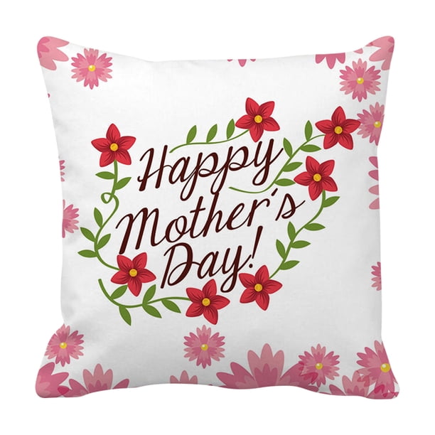 Fundas de almohada, fundas de almohada, fundas de almohada para el Día de la Madre, funda de sofá, funda de cojín, decoración personalizada para el hogar, un colgante