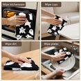 thumbnail image 5 of 6 Pcs Funny Kitchen Towels,Black Halloween Ghosts Microfiber Dish Towels,Kitchen Tea Towels,Kitchen Towel Set (18" X 26"), 5 of 7
