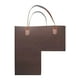 thumbnail image 1 of Great promotion! Reppen Organizer Basket Made Of Stair Basket Step Basket Foldable L Shape With Faux Leather Handles Stair Basket Space Saving Stair Storage For Laundr, 1 of 3