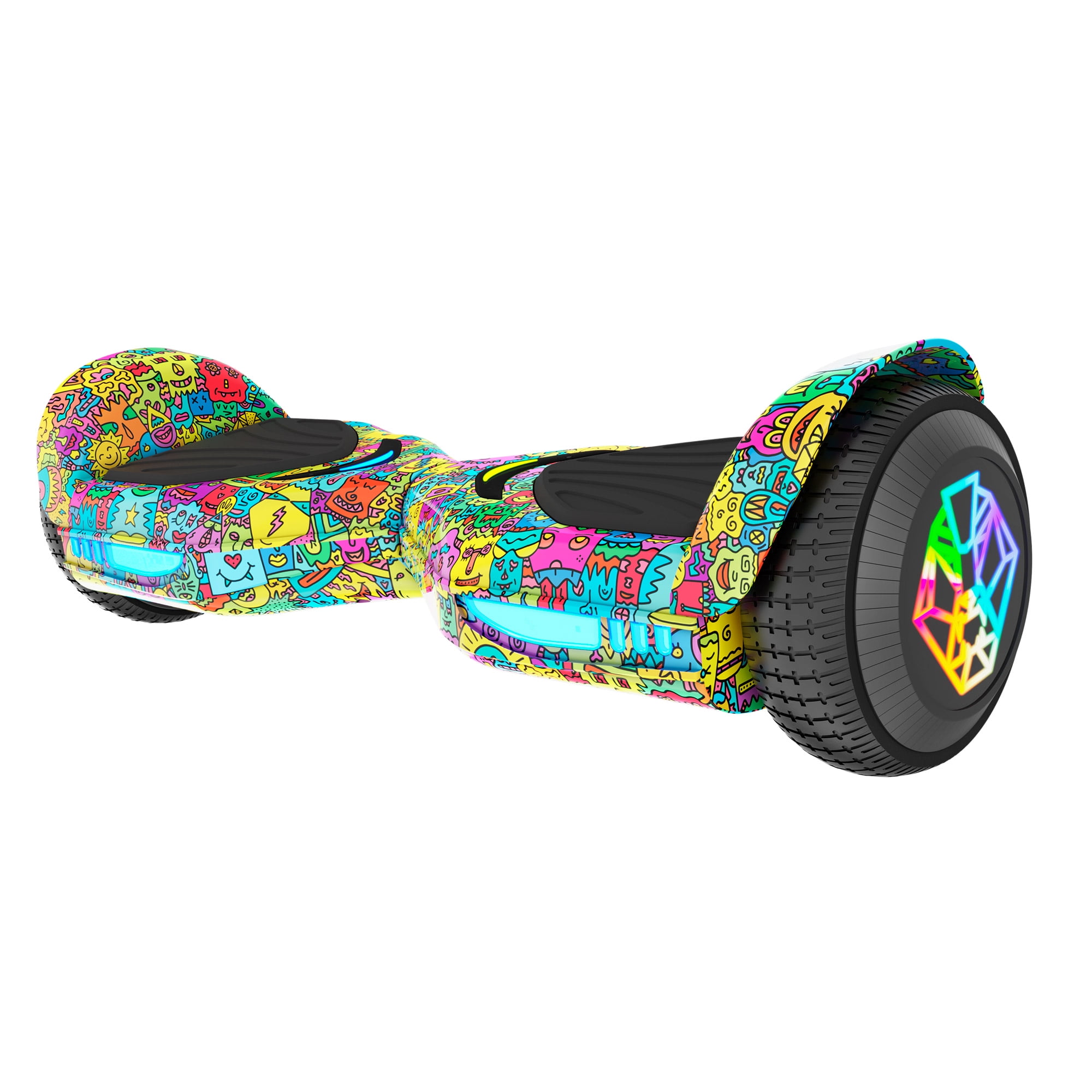 Swagtron Multicolor SwagBOARD EVO Freestyle Hoverboard Bluetooth