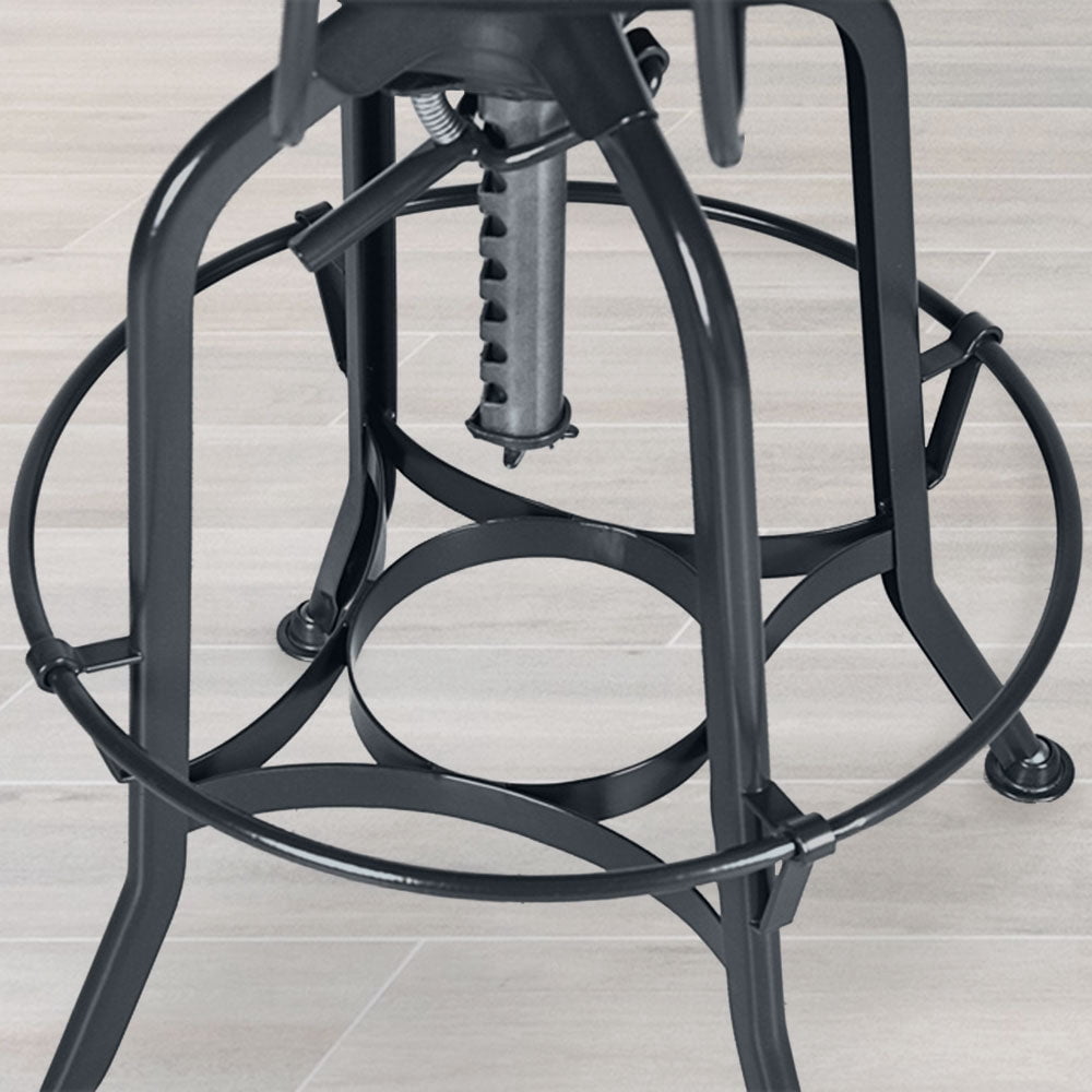 Toledo Swivel Adjustable Height Bar Stool