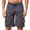 Gray, variant on Mens Swim Shorts with Compression Liner 9 inch Swim Trunks Bathing Suit Quick-Dry Swim Short with Cargo Pockets