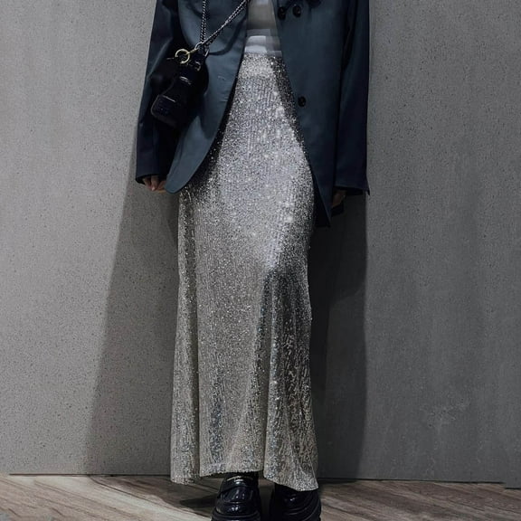 Women's Long Skirt Party Sequins Fringe Skirts for Women Western Leather Midi Skirt Hot Mini Skirt Skirt Skirt Lingerie Beach Skirt Pleated Midi Skirt Girls Sequin Skirt Shorts to Wear under Skirts