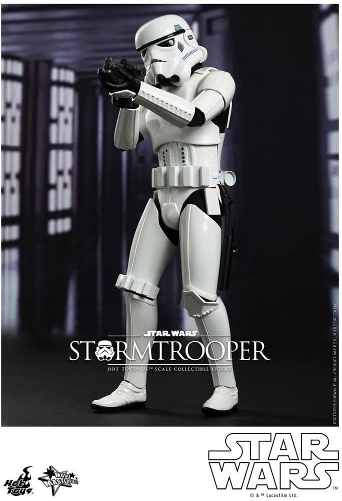 Movie Star Wars Storm Trooper 1/6 Figure Vinyl Model Kit 11in Detail Gun plus 