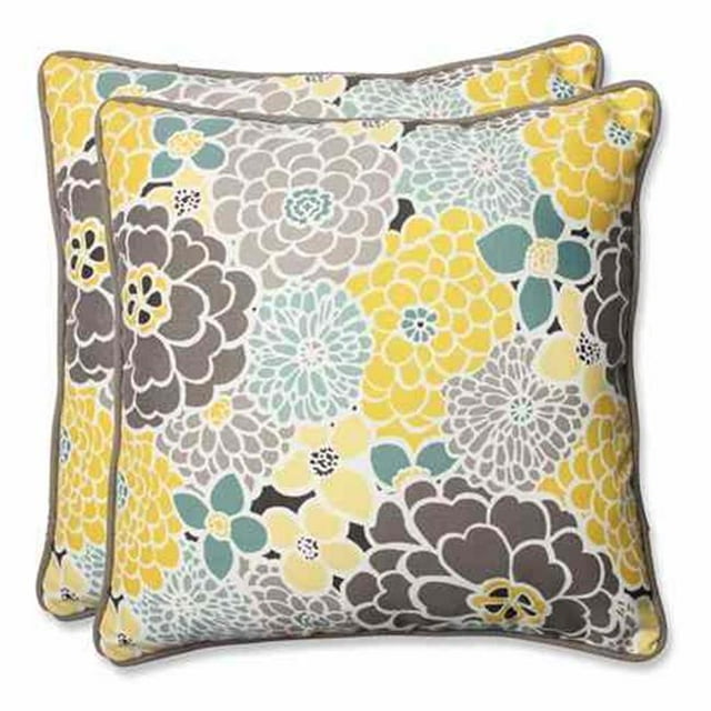 Pillow Perfect 534879 Pleine Floraison 18,5 Pouces Coussin (Lot de 2)