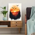 thumbnail image 5 of Qisvanset Framed Canvas Wall Art 12x16 Inch Birds Watching Matthew Colorful Biblical Wall Art, 5 of 5