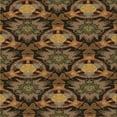 thumbnail image 1 of Ahgly Company Machine Washable Indoor Square Transitional Light Brown Area Rugs, 8' Square, 1 of 7