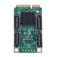 thumbnail image 2 of Mini PCI-E SATA 4 Ports SATA III 6G Mini PCI Express Carte Contrôleur SATA3.0 Adaptateur SSD PCI Express, 2 of 7