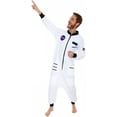 thumbnail image 2 of FUNZIEZ! - Astronaut Adult Unisex Novelty Union Suit Costume for Halloween - X Large, 2 of 2