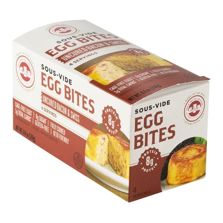 3 Little Pigs Bacon Swiss Egg Bite