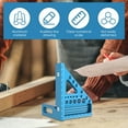 thumbnail image 6 of Aluminium Alloy 3D Multi Angle Measuring Ruler Rapid Positioning Woodworking Square Measuring Tool Precise Angle for Marking, 6 of 11