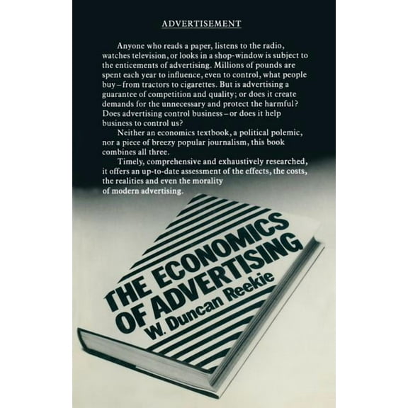 The Economics of Advertising, (Paperback)