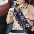 thumbnail image 2 of Yellow Bloom Post Surgery Seatbelt Pillow - Daisy Pattern Chest Protector - Thoughtful Gift for Breast Cancer Recovery, 2 of 7