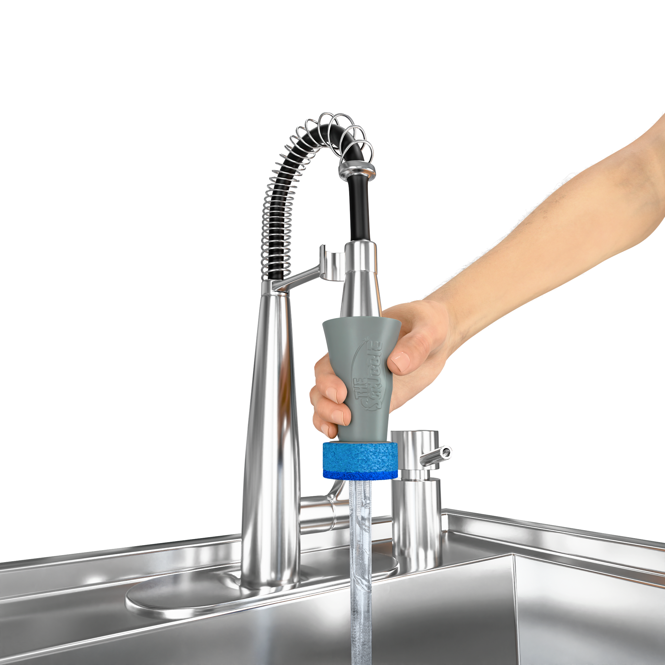 The Scrubbie 2.0. The universal cleaning attachment