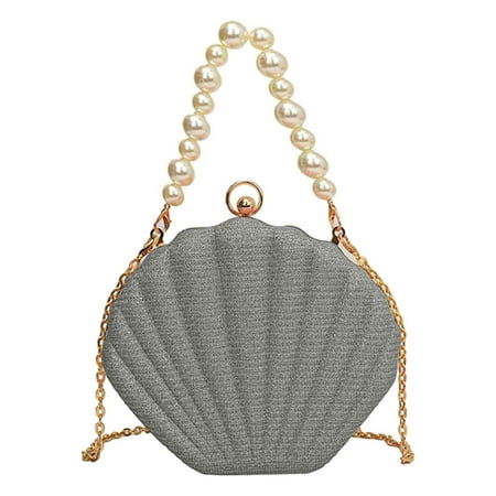 Evening Purse Women Pearl Handbags Wedding Bridal Clutch Party Prom Crossbody Purses