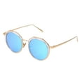 thumbnail image 1 of Lunettes de Soleil Rondes Polarisées avec Protection UV Lunettes de Soleil en Métal pour Hommes Femmes, 1 of 8